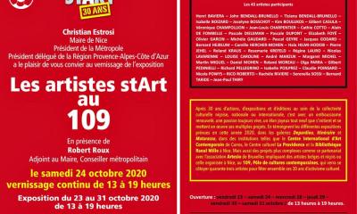 Les artistes stArt au 109 pour les 30 ans de stArt