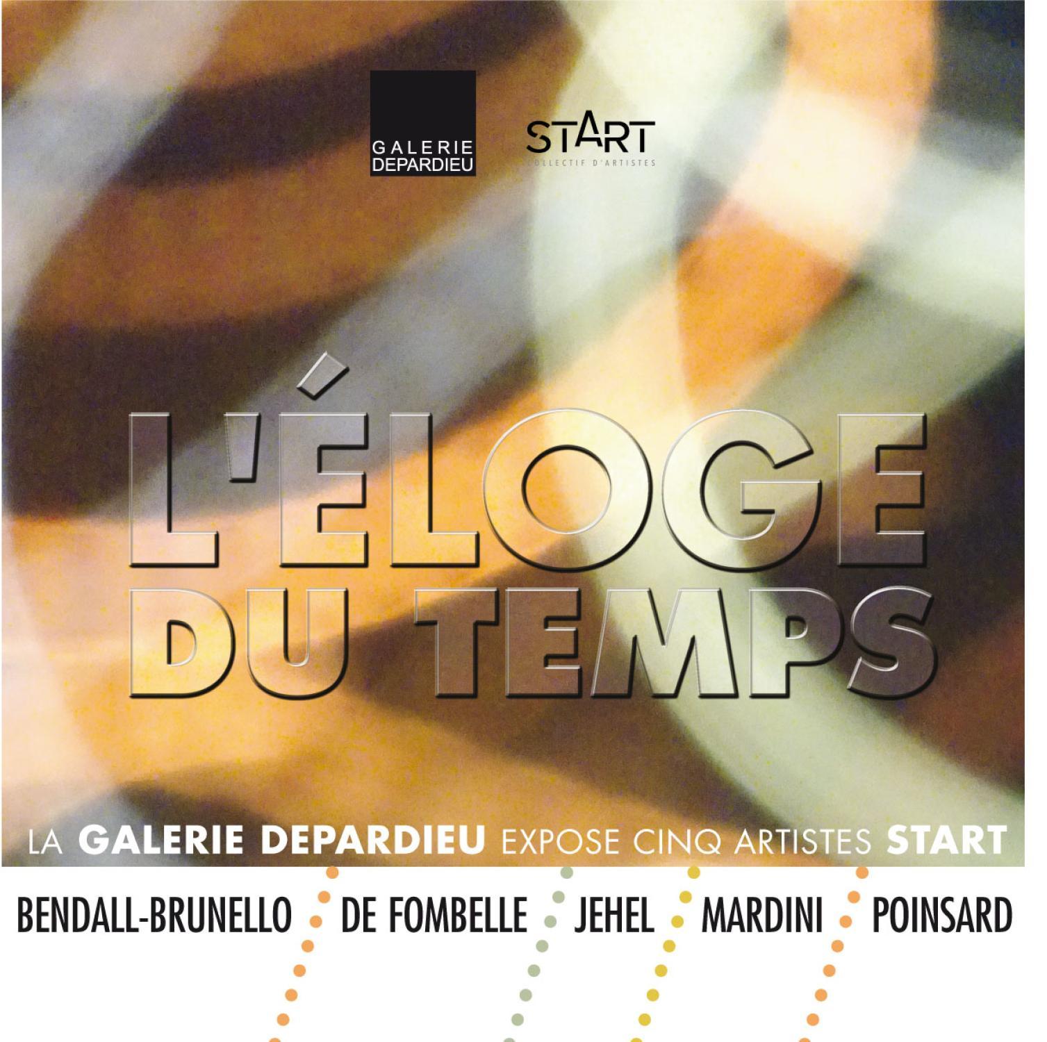 Catalogue film L'ELOGE du TEMPS, Galerie DEPARDIEU, finissage le 18 janvier 2025