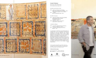 Plaquette WEIBEL Hubert, décembre 2002.