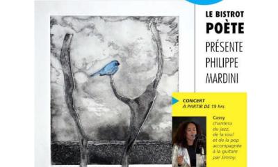 Philippe Mardini invite au Bistrot Poete à Nice, le 7 juin 2025